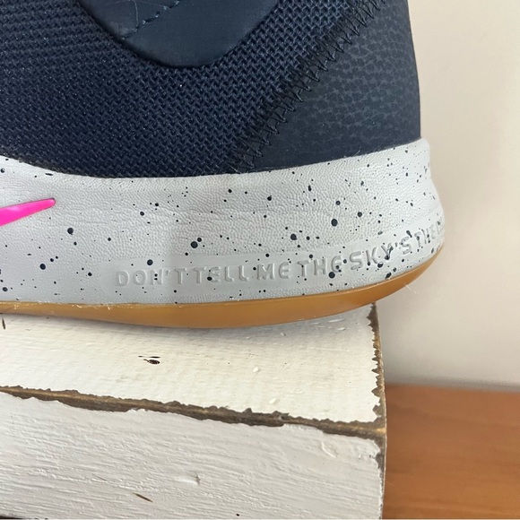 Nike Mens AO2607-401 Obsidian Pink Blast P. George Size 9.5 Basketball Shoes - Picture 3 of 9